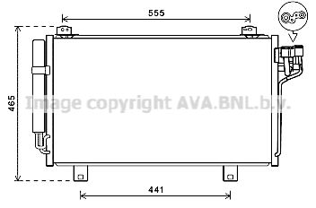 AVA QUALITY COOLING Lauhdutin, ilmastointilaite MZ5261D